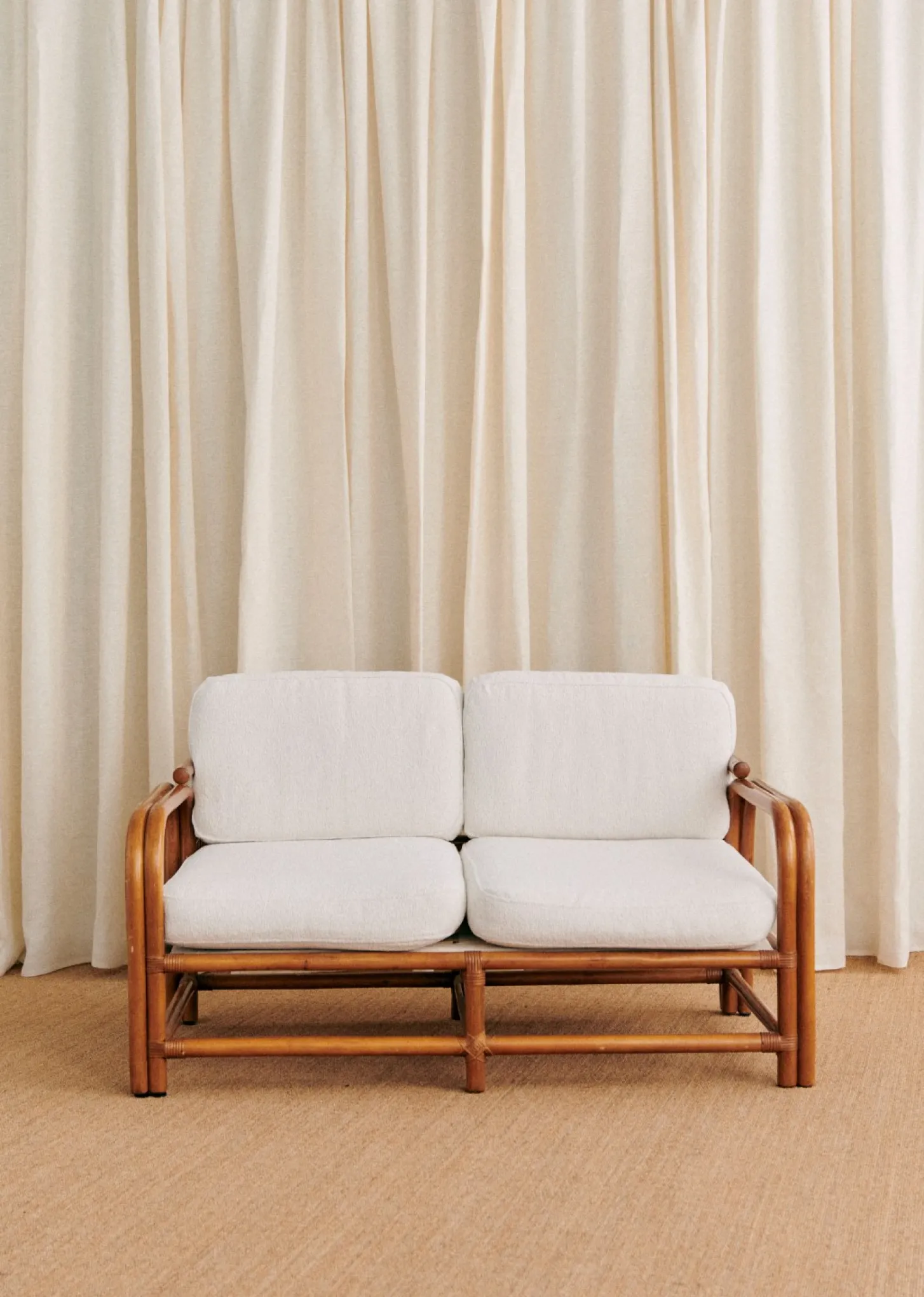 Canapé En Rotin Vintage