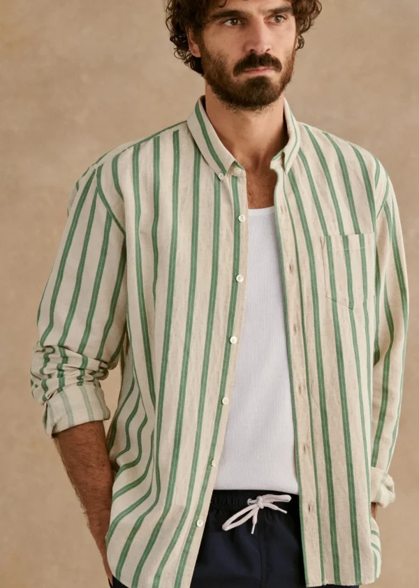 Chemise Charlie Coton Lin