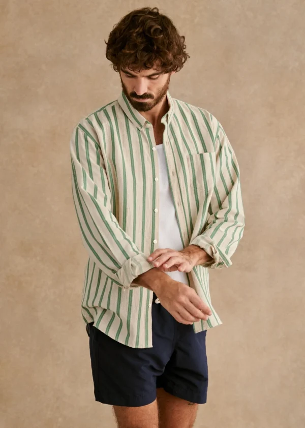 Chemise Charlie Coton Lin