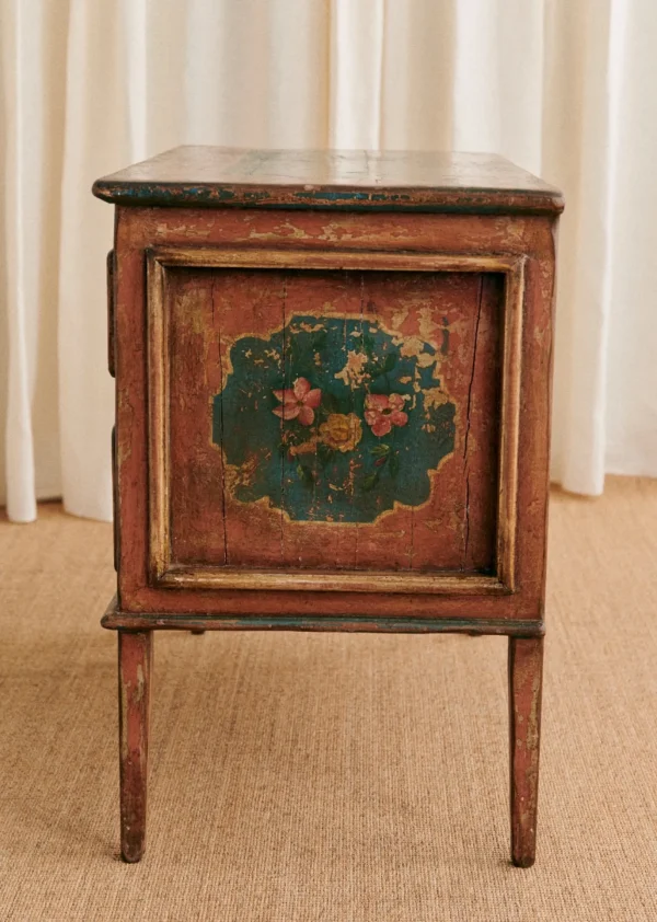 Commode Italienne Décorée Vintage