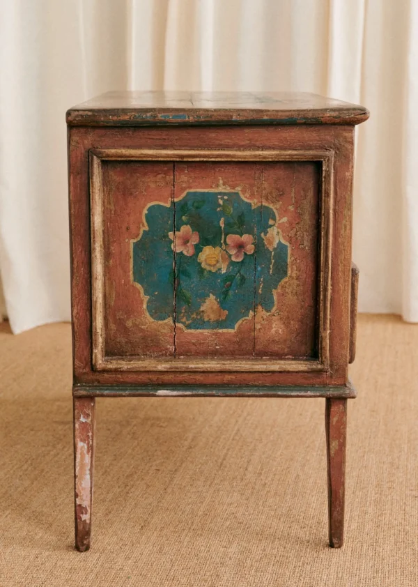Commode Italienne Décorée Vintage