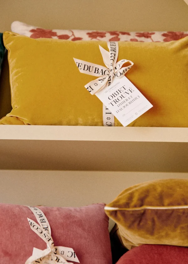 Coussin Velours Édition -  Petit Modèle