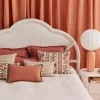 Ensemble De Chambre Vintage : Tête De Lit Et Paire De Chevets