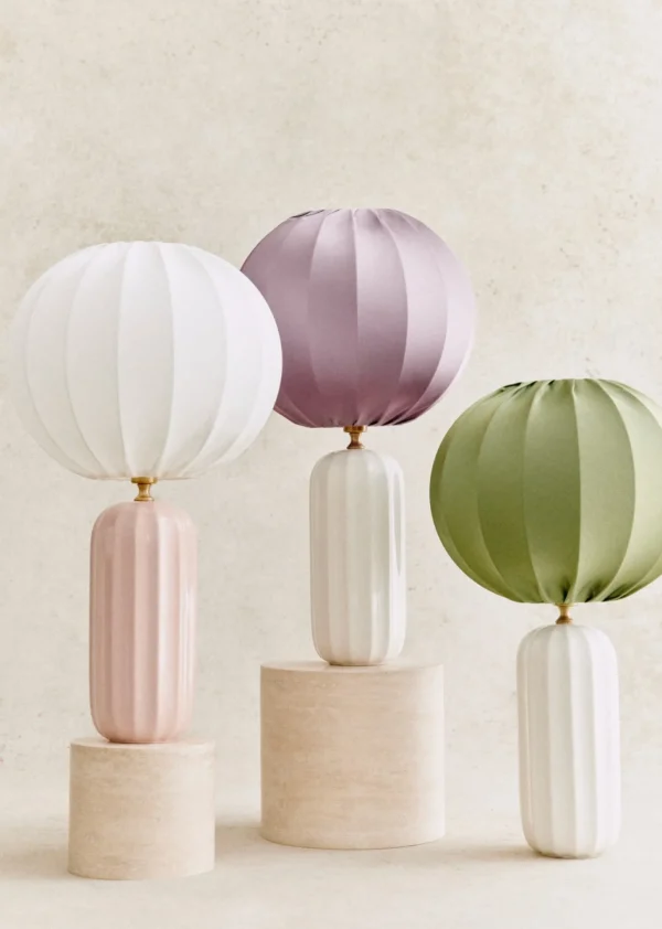 Lampe Traviata - écru