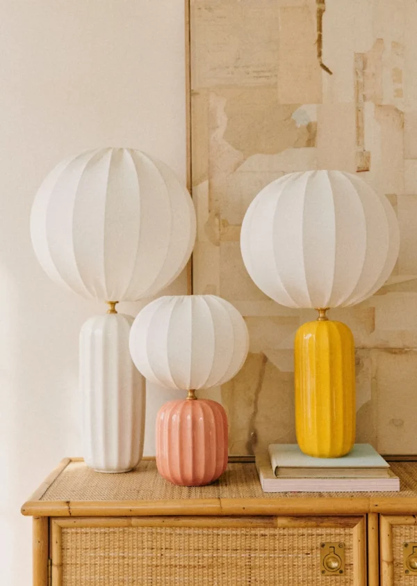 Lampe Traviata Petit Modèle - Rose Amalfi