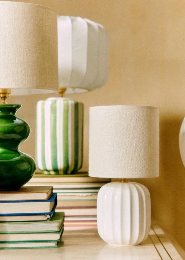 Lampe Traviata Petit Modèle - Ecru