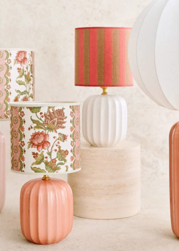 Lampe Traviata Petit Modèle - Rose Amalfi