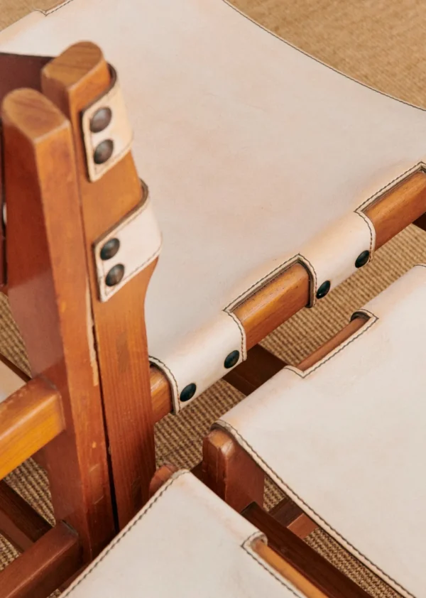 Lot De 6 Chaises Maison Regain Années 1960