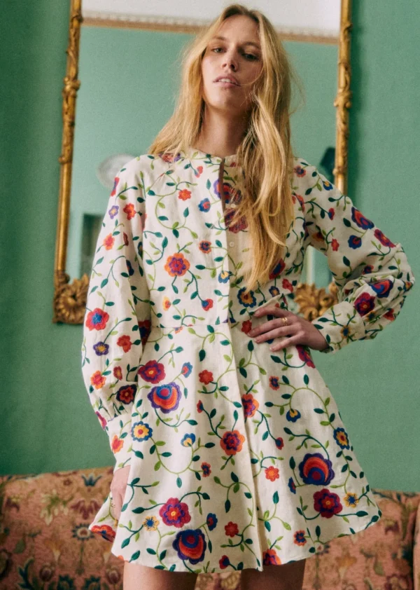 Robe Alizia - Création Rose