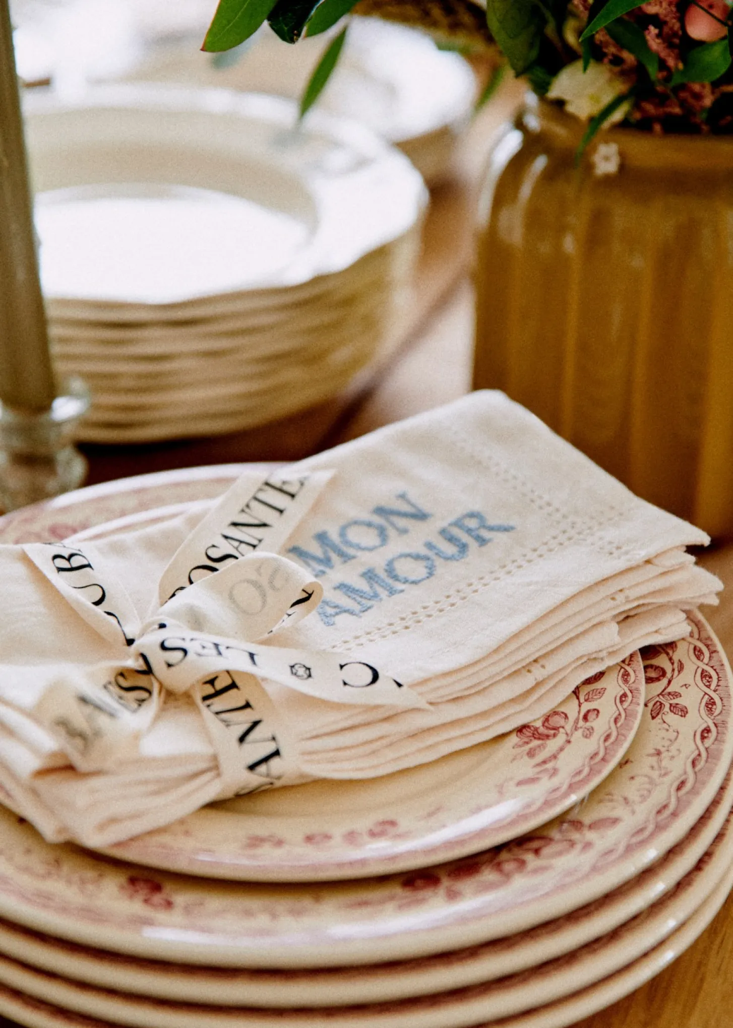 Service De Table Vintage