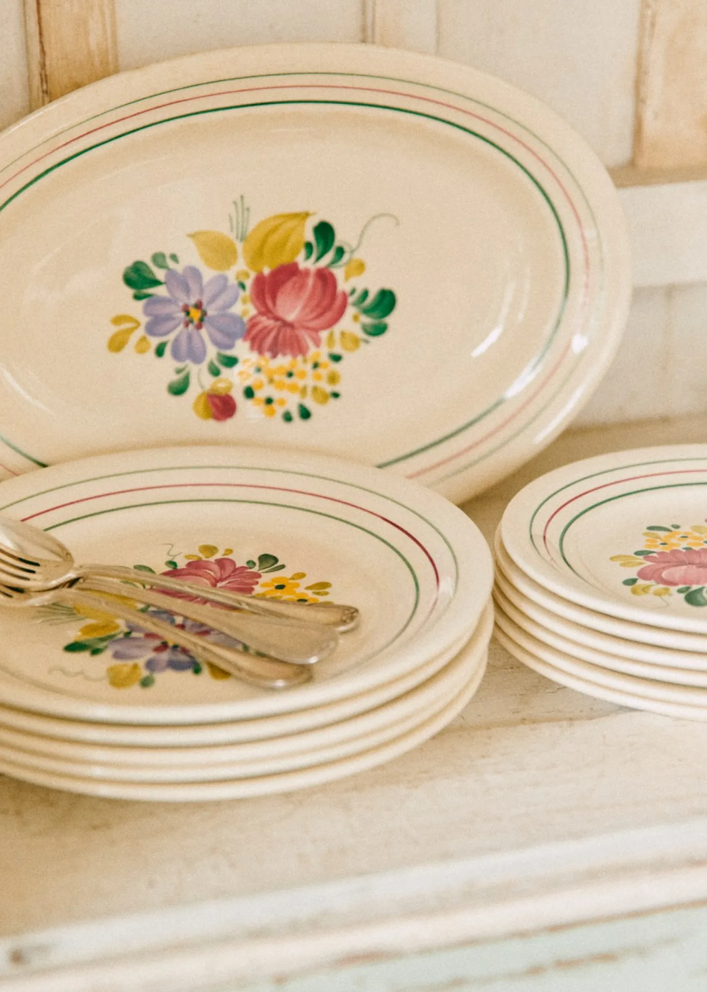 Service De Table Vintage