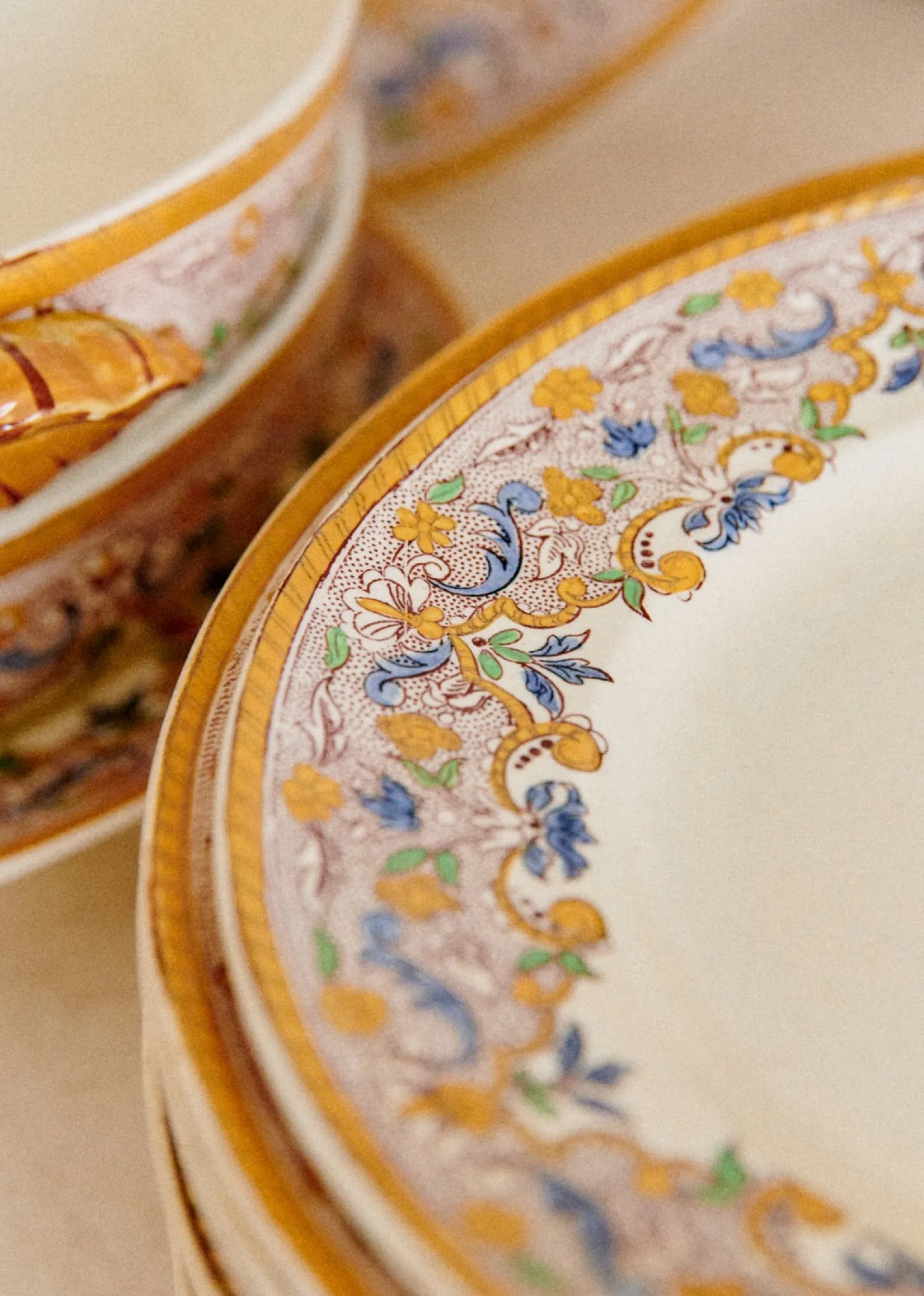 Service De Table Vintage