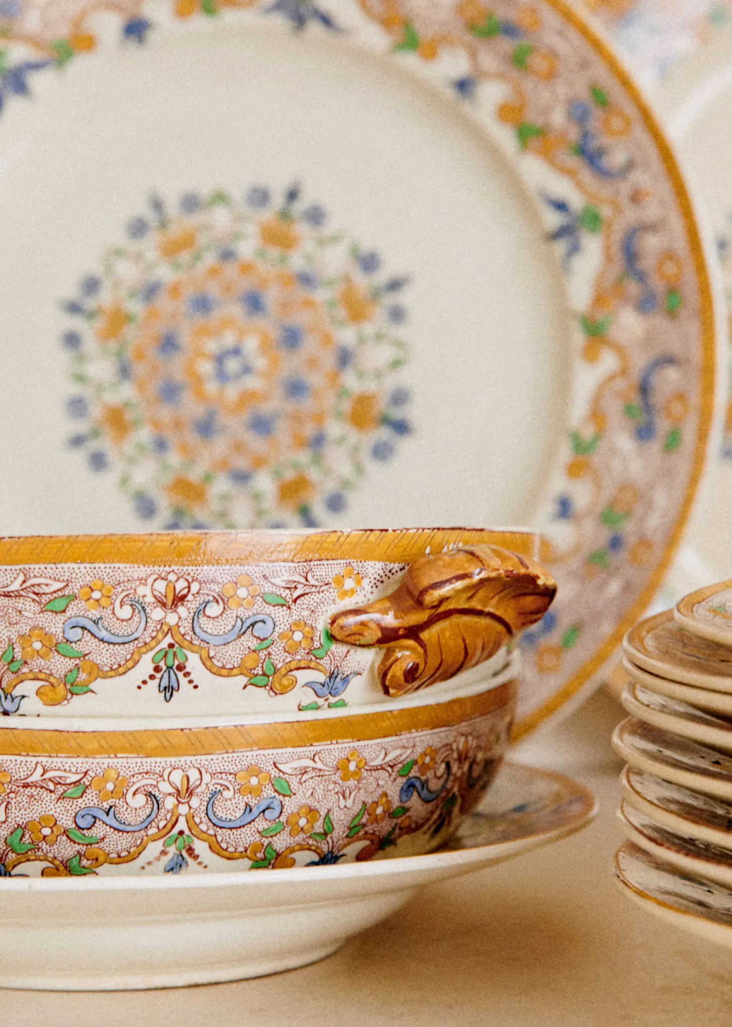 Service De Table Vintage