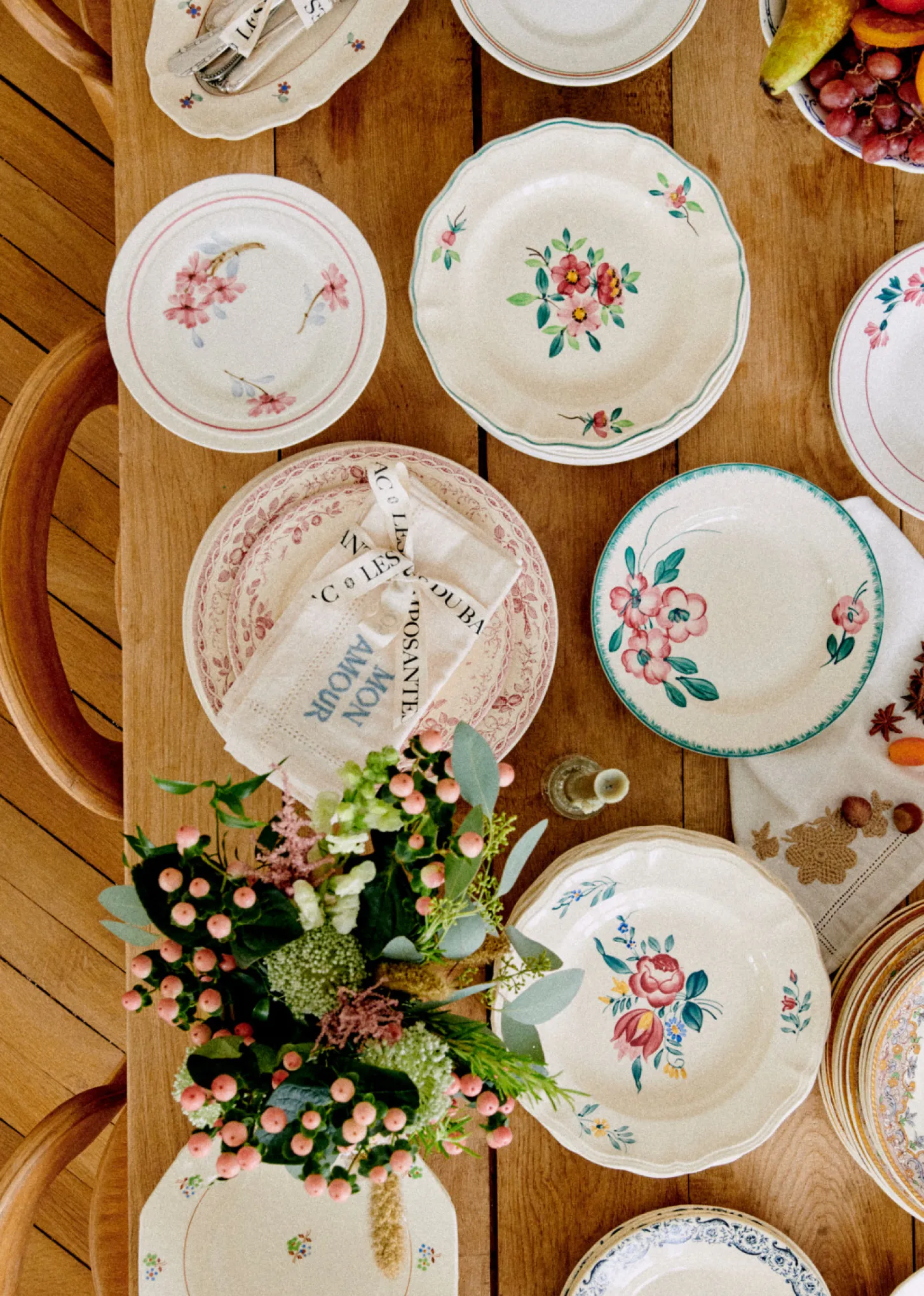 Service De Table Vintage