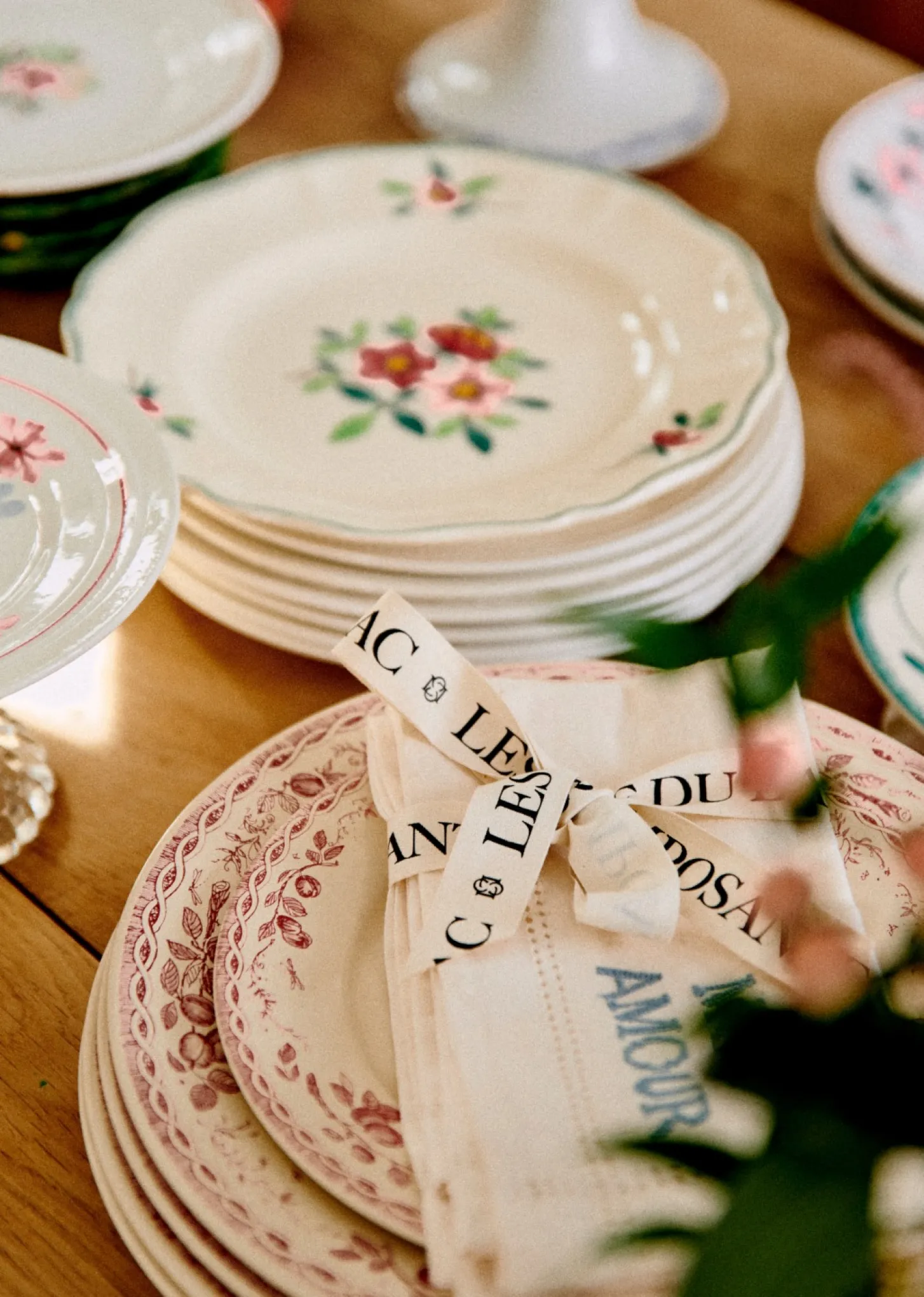 Service De Table Vintage