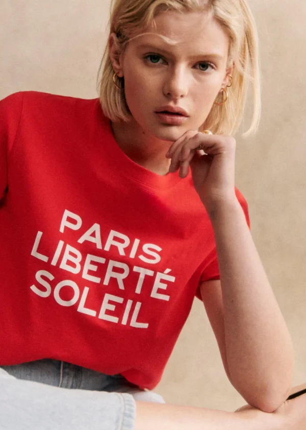 T-Shirt Paris Liberté Soleil